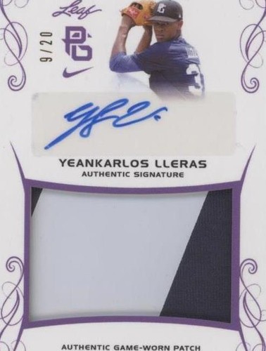 2017 Leaf Perfect Game National Showcase - Yeankarlos Lleras #PA-YL1