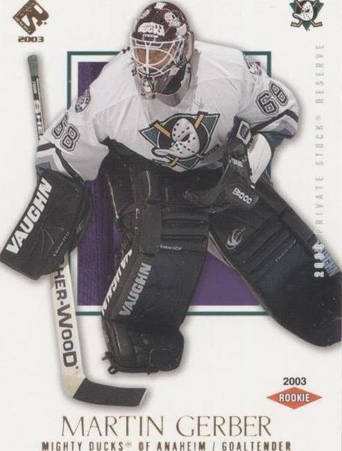 2002-03 Pacific Private Stock Reserve - Martin Gerber #152