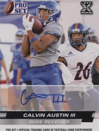 2022 Leaf Pro Set Draft Calvin Austin III #PSA-CA1