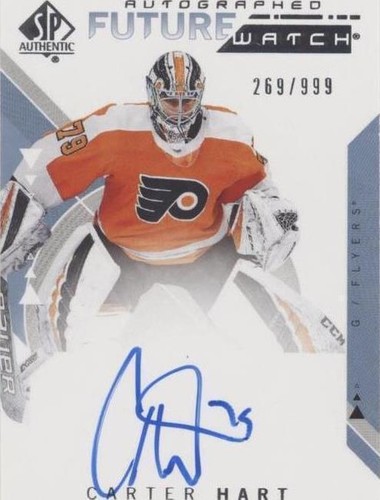 2018-19 SP Authentic - Carter Hart #227