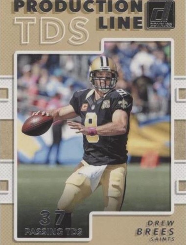 2017 Panini Donruss Drew Brees #3