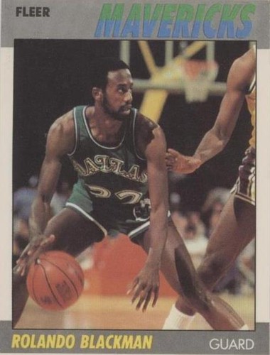 1987-88 Fleer - Rolando Blackman #12