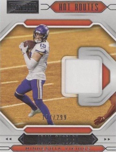 2021 Panini Playbook Adam Thielen #HR-AT