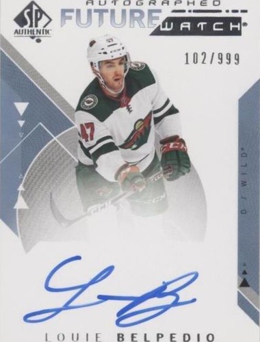 2018-19 SP Authentic - Louis Belpedio #179