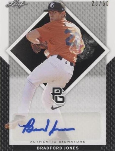 2016 Leaf Perfect Game National Showcase - Bradford Jones #BA-172