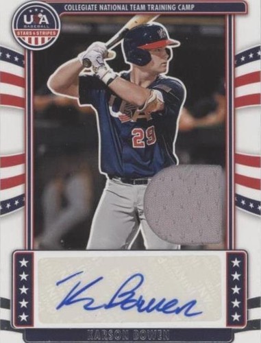 2024 Panini Stars and Stripes - Karson Bowen #NTS-KB