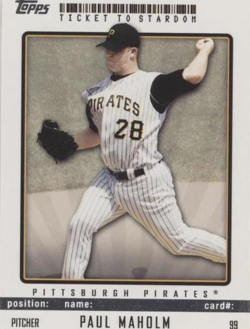 2009 Topps Ticket To Stardom - Paul Maholm #99