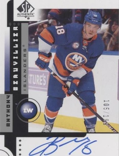 2021-22 SP Authentic - Anthony Beauvillier #01RA-AB
