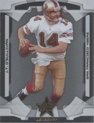2008 Leaf Rookies & Stars Longevity J.T. O'Sullivan #82