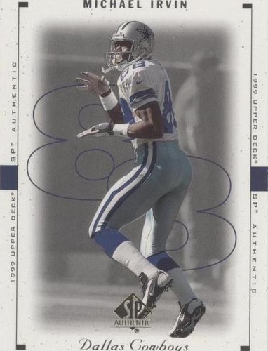 1999 SP Authentic Michael Irvin #22