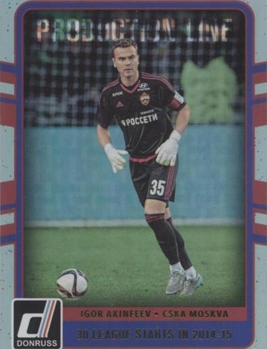 2016-17 Panini Donruss Igor Akinfeev #12