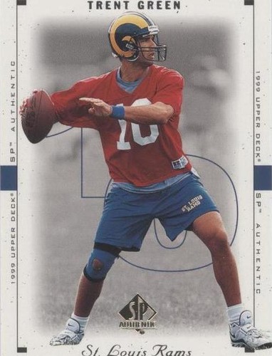 1999 SP Authentic Trent Green #71