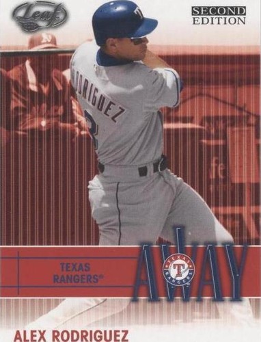 2004 Leaf Second Edition - Alex Rodriguez #A-3