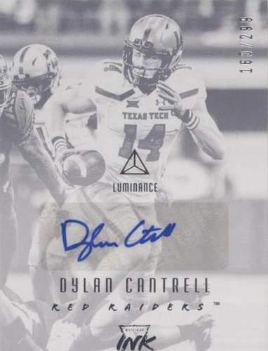 2018 Panini Luminance Dylan Cantrell #RI-DCA