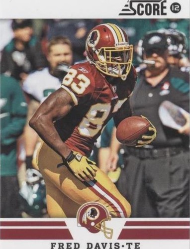 2012 Score Fred Davis #116