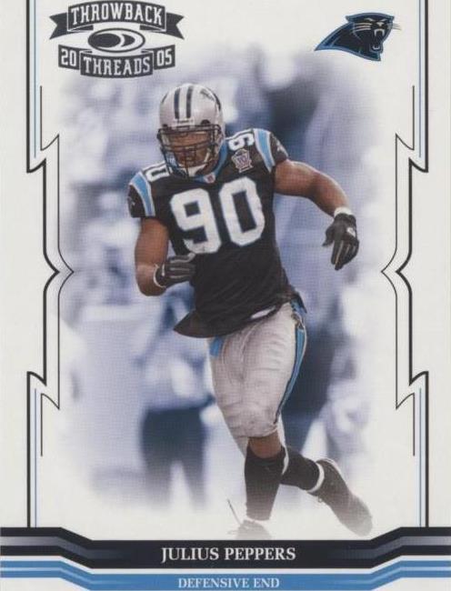 2005 Donruss Throwback Threads Julius Peppers #21