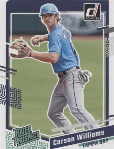 2023 Panini Donruss - Carson Williams #65