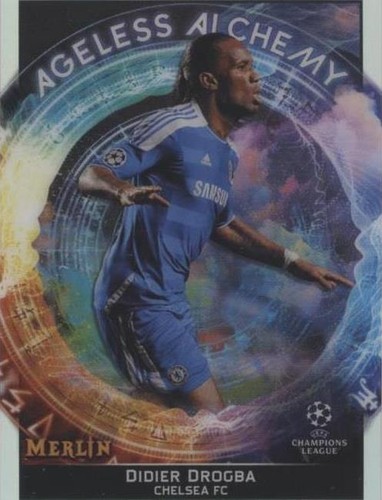 2021-22 Topps Merlin Collection Chrome UCL Didier Drogba #AA-8