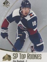 2021-22 SP Authentic - Alex Newhook #TR-12