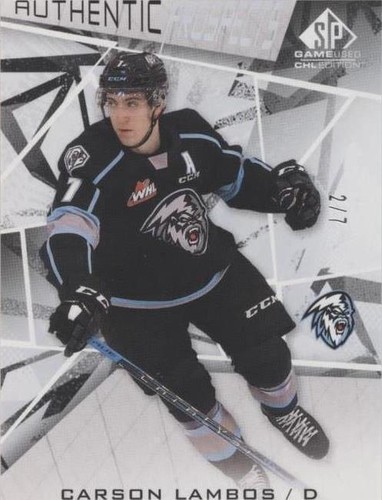 2021-22 Upper Deck SP Game Used CHL Edition - Carson Lambos #68