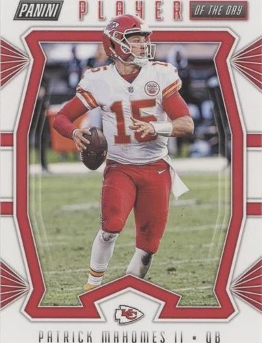 2019 Panini Player of the Day Patrick Mahomes II #15