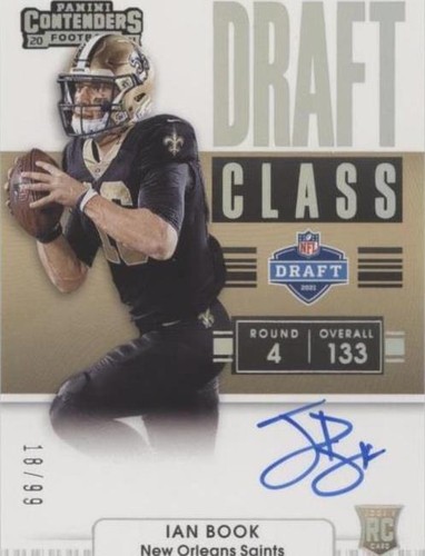 2021 Panini Contenders Ian Book #DCA-IBO