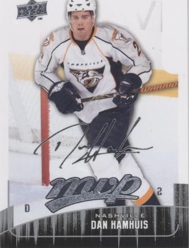 2009-10 Upper Deck MVP - Dan Hamhuis #137