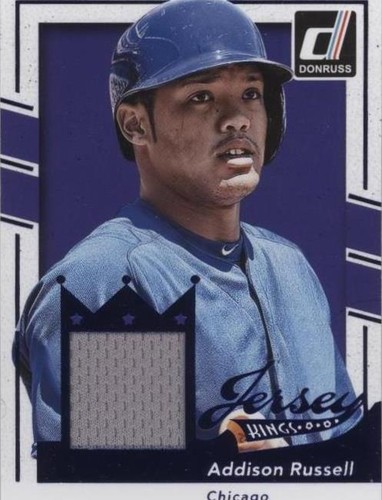 2016 Panini Donruss - Addison Russell #JK-AR