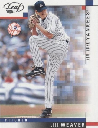 2003 Leaf - Jeff Weaver #71