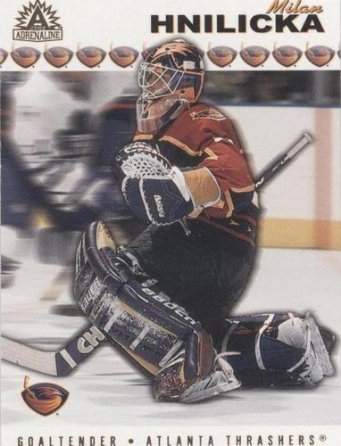 2001-02 Pacific Adrenaline - Milan Hnilicka #8