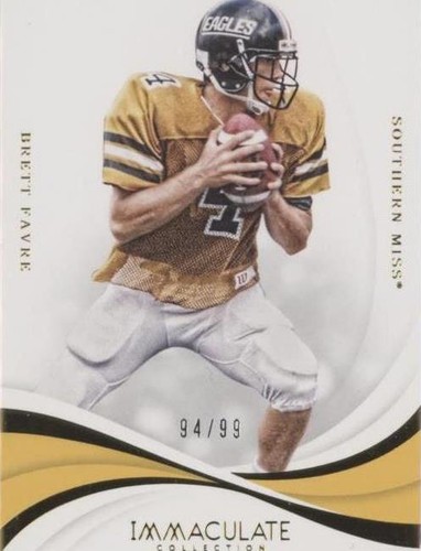 2019 Panini Immaculate Collection Collegiate Brett Favre #35
