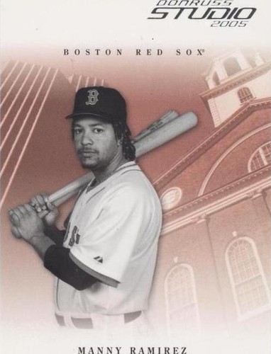 2005 Donruss Studio - Manny Ramirez #52