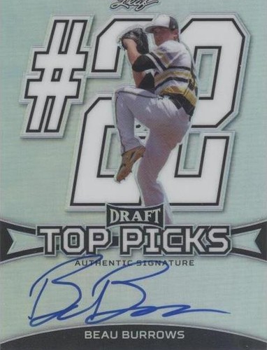 2015 Leaf Metal Draft - Beau Burrows #TP-BB2