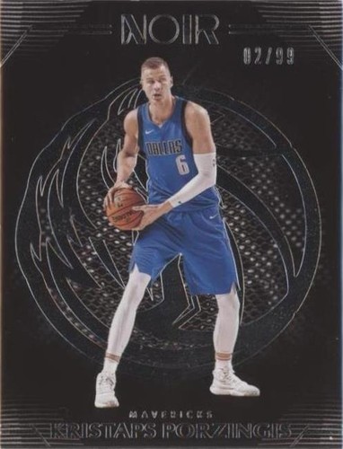 2019-20 Panini Noir - Kristaps Porzingis #108