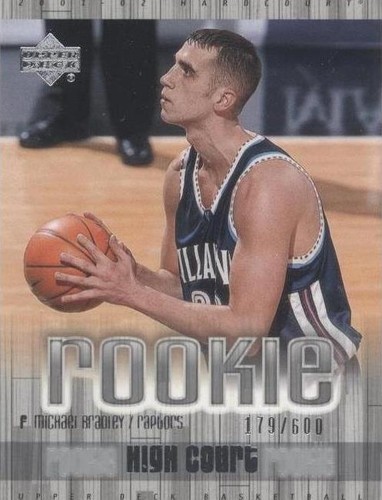 2001-02 Upper Deck Hardcourt - Michael Bradley #103