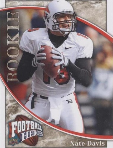 2009 Upper Deck Football Heroes Nate Davis #109