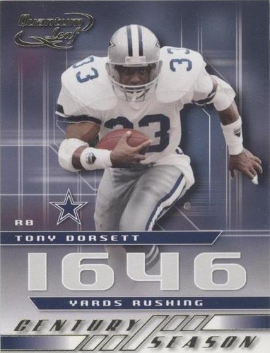 2001 Quantum Leaf Tony Dorsett #CS - 23
