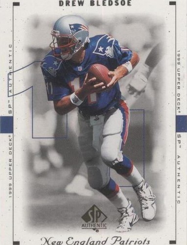 1999 SP Authentic Drew Bledsoe #50