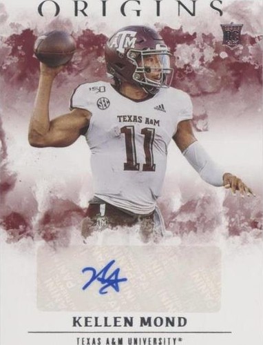 2021 Panini Chronicles Draft Picks Kellen Mond #OA-KLM