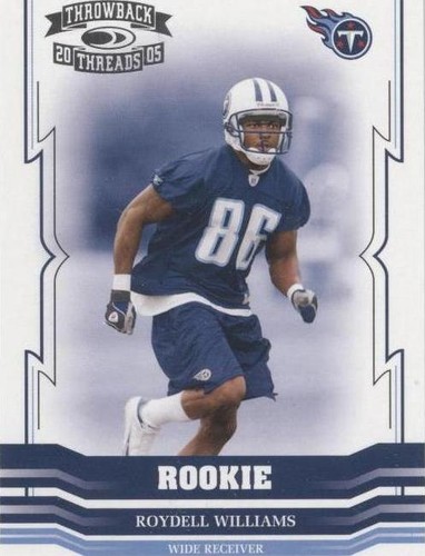 2005 Donruss Throwback Threads Roydell Williams #176