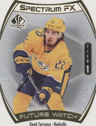 2021-22 SP Authentic - David Farrance #S-57