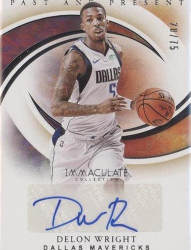 2019-20 Panini Immaculate Collection - Delon Wright #PP-DLW