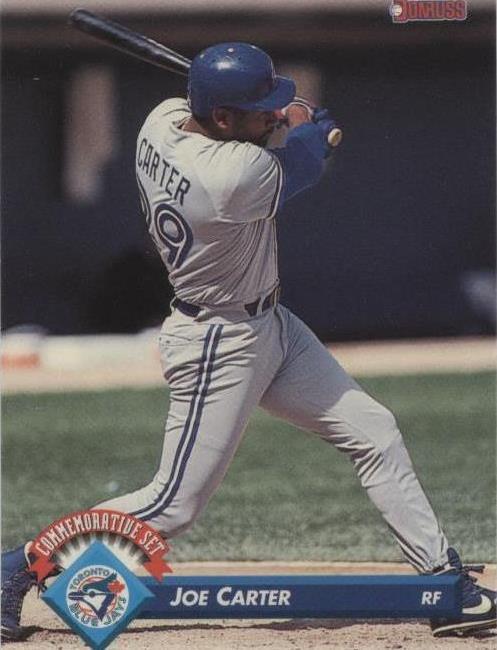 Juego conmemorativo Donruss Toronto Blue Jays 1993 - Joe Carter #5