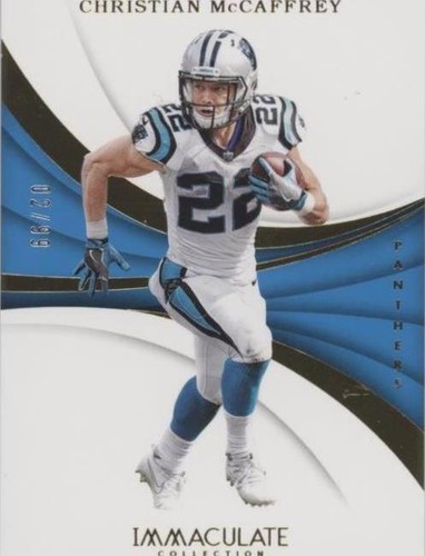 2018 Panini Immaculate Collection Christian McCaffrey #74