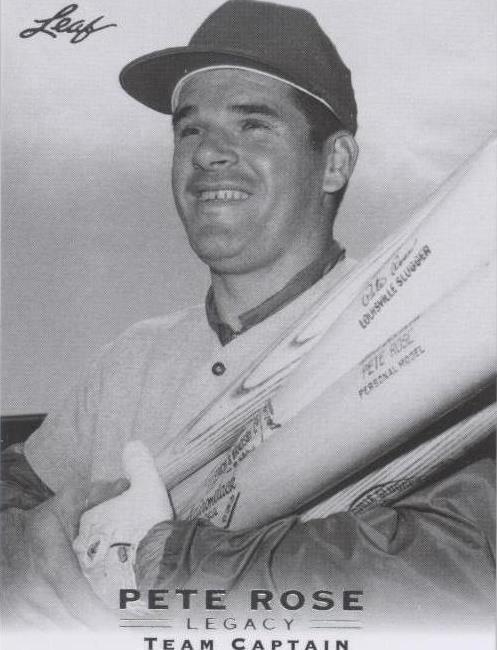 2011 Leaf Pete Rose Legacy - Pete Rose #5
