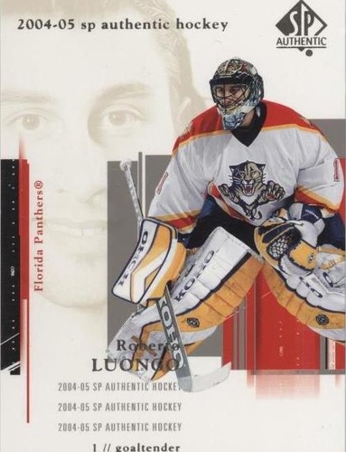 2004-05 SP Authentic - Roberto Luongo #40
