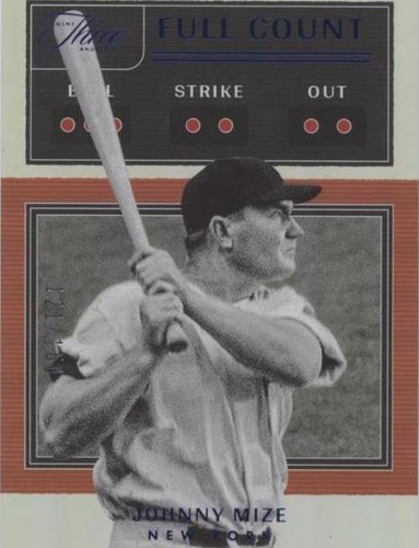 2022 Panini Three and Two - Johnny Mize #FC-3