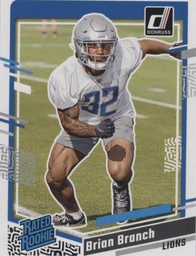 2023 Panini Donruss Brian Branch #328