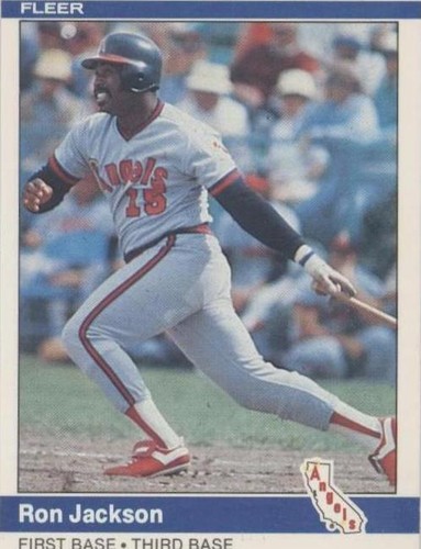 1984 Fleer - Ron Jackson #521