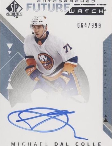 2018-19 SP Authentic - Michael Dal Colle #164